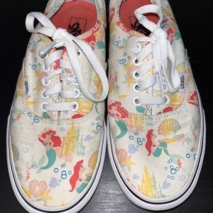 The Little Mermaid Vans Size 9